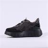 Wonders Roma Platform Mesh Trainer - Black Croc